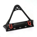 Metal Front Bumper Crawler Single Motor Winch for 1/10 RC Rock Car Axial SC
