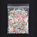 5000Pcs Mixed Nail Art DIY Glitter Heart Star Flower Sequins Stickers Decals 3mm