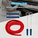 5pcs/Set Piano Tuning Tuner Mute Kit Professional Piano Fixing Tool Parts