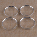 4Pc Car Wheel Hub Centric Rings Spacer Bore Size 66.1mm OD to Hub size 64.1mm ID