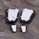 1Set TRX4 Black Plastic Intake Grille Cover & Engine Cover Hinge for 1/10 R