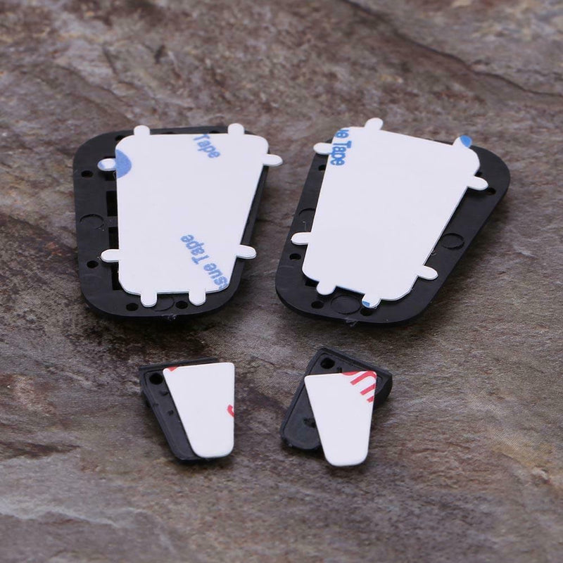 1Set TRX4 Black Plastic Intake Grille Cover & Engine Cover Hinge for 1/10 R