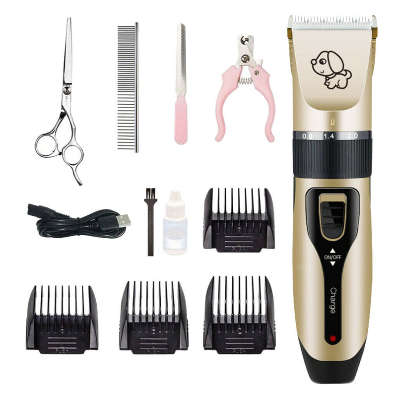Professional Low Noise Dog Shaver Clippers USB Dog Hair Trimmer Style04