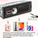 Single 1DIN Car Stereo MP3 Player Bluetooth TF Card U Disk AUX FM Radio Remote