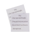 2pcs Waterproof Adhesive Transparent Tape Patch Kit Tent Canopy Awning Repair~