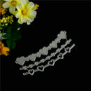3X Love Banner Design Metal Cutting Dies For DIY Scrapbooking Album Paper CardJR