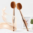 1 PCS The New Mermaid Makeup Brush Foundation Oval Brushes One Set E5G4
