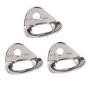 3pcs 25KN Stainless Steel  Hanger Mountaineering Rock Climbing Hardware