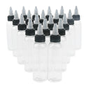 60 Empty Squeeze Bottle Applicator Dressings Oil Condiments Dispenser Art Crafts