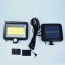 100LED Solar Power PIR Motion Sensor Outdoor Garden Lamp Induction Wall Light