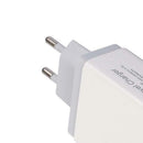 4 USB Travel Wall Charger 3A Mobile Phone Fast Charging Charger EU-Plug Adapter