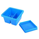 Artist Brush Basin, Multifunction Paint Brush Tub with Brush Holder W8C5