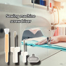 4pcs/set Needle Plate Screwdriver Cleaning Brush Sewing Machine Repair Tool