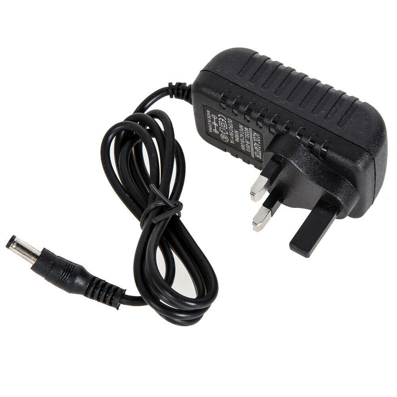 AC 100-240V Converter Adapter DC 5.5 x 2.5MM 9V 1A 1000mA Charger UK Plug A