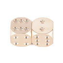 1Pc 13mm Pure Copper Solid Dice Manual Grinding Bar Creative Dice Toys Game   TE