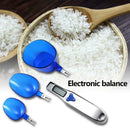 Electronic Measuring Scale Digital Kitchen Spoon Scales w/3 Weighing Spoons