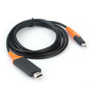2m Mini DP to HDMI 4K 60Hz Male to Male Video Audio Cable Adapter Converter