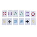 2 Sets ESP Classic Cards Group Magic Tricks  Easy To Do Children Kids Magic TES