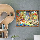 5D DIY Full Drill Diamond Painting Cross Stitch Embroidery Kit (Elephant07)