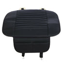 Car Front Seats Cover PU Leather Bamboo Single Bucket Seat Protector Mat Cushion