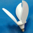 Fan Three-Blade LED Lamp 45W E27 6500K Foldable Energy Saving Home Ceiling Light