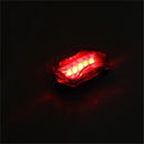 2x Bike Light Head + Rear Safety Alarm Set Bicycle Cycle White Beam 5 LED LampOZ