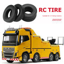 For Tamiya 1/14 Remote Controlled Rally Off-road Car RC Car Accessory 4pcs Tyres