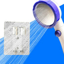 2PCS Free Punching Space Aluminum Shower Base Without Hooks Adjustable Ba DWP