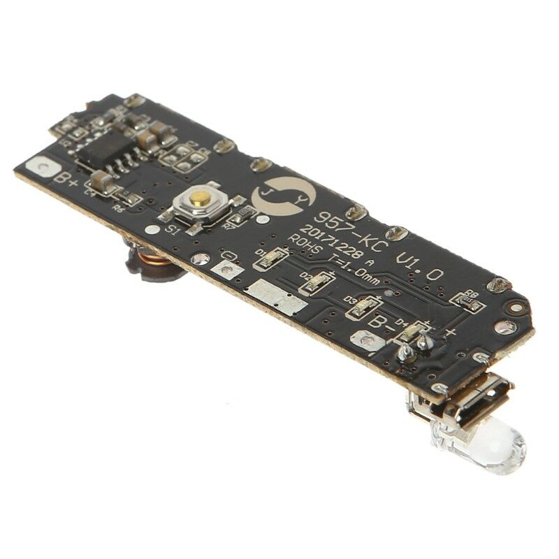 DIY 5V 2.1A 3 USB Power Bank Battery Charger Module Circuit Board Step Up Boost