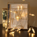 4.2M Photo Clip Lamp String Battery Powered 40 LEDs Clip Lights f. Party Decor