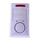 Wireless motion detector Infrared sensor alarm+2 remote control home security M&