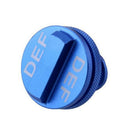 1Pcs Blue Aluminum Alloy Exhaust Fluid Def Cap For Dodge Ram 2013-2017 Fuel