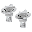 2pcs Marine Boat Yacht Stainless Steel Garboard Drain