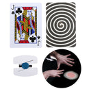 1Set UFO cards floating poker card hummingbird stage street close-up magicJ3C