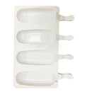 Summer 4 Grids Silicone Ice Mold Pops Mold DIY Mousse Cake Fondant Mold Hou L4J5