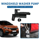 Twin Outlet Windshield Washer Pump for Peugeot 106 308 407 BERLINGO 93160293