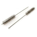 2 Pcs 32cm Long 30mm Diameter Stainless Steel Wire Tube Cleaning Brush C8V3