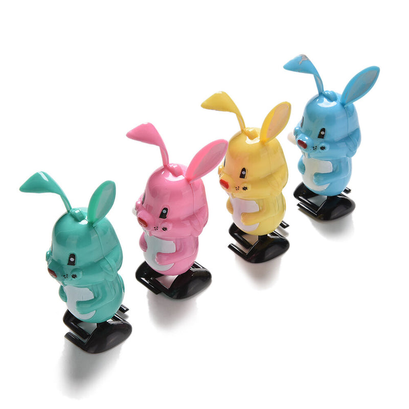 Wind up Rabbit Colorful Funny Somersault Walking Clockwork Kids Child Toys CCC