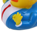 1pc Donald Trump Duck Rubber PVC Duck Bath Squeaky Baby Kids Animals Floats B3C