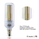E12 5730 SMD LED Corn Bulb Lamp Candle Light LED 80 80W Warm white 110V