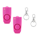 2x Personal Alarm Keychain SOS Emergency Self Protect Safety Alarms Tool