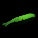 30pcs Glow Luminous Soft Hoochie Squid Octopus Skirts Fishing Lure Baits 4.3inch