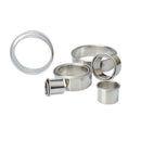 12pcs/set Molds Metal Ring Cutter for Round Biscuit Cookie Circle Pastry Donut