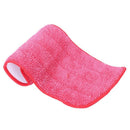 5X(Replacement fiber Washable Mop head Fit Flat Spray Mops Household Clean N9S4)