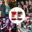 350ml Medical PVC Reusable Blood Energy DrinkBag Halloween Vampire Pouch PropsBX
