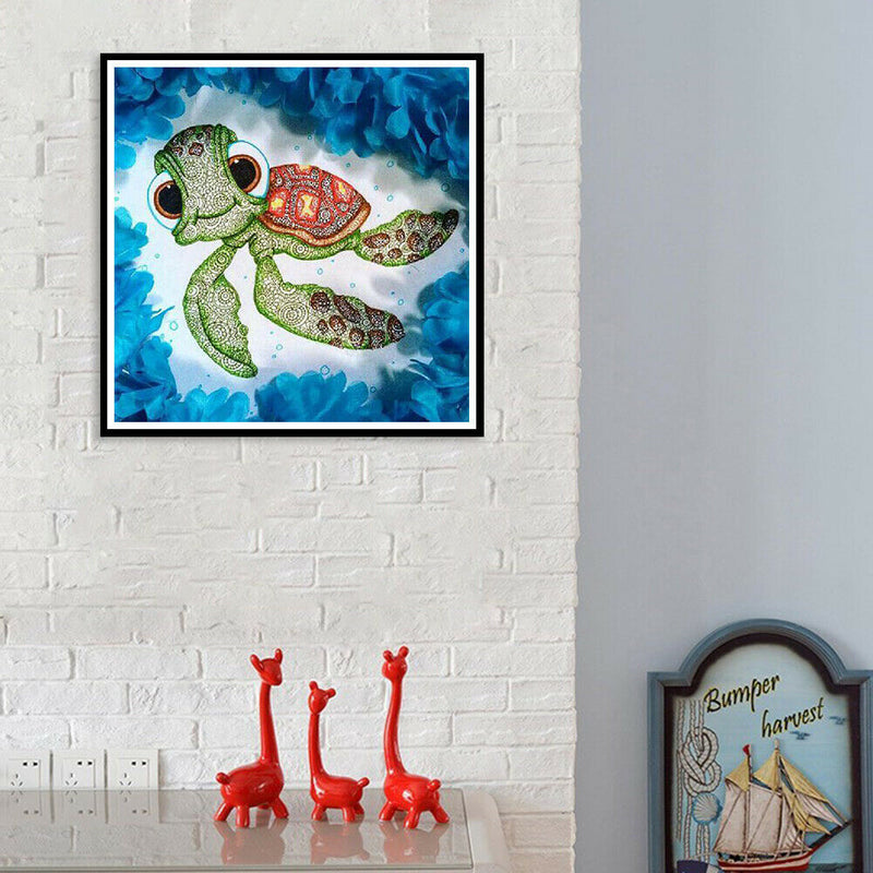 5D DIY Full Drill Diamond Painting Tortoise Embroidery Mosaic Craft Kit