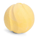 Candy Color Ball Shaped Dog Chew Bite Toys TPR Foam Pet Molar Toys (Yellow) A