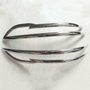2Pcs Chrome Rear View Cover For Qashqai J11 Accessory Side Mirror Trims S