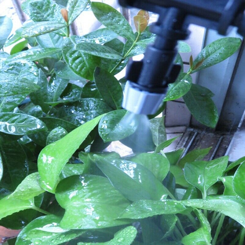 1 Sets Fog Nozzles Irrigation System Portable Misting Automatic Watering 10 F1C6