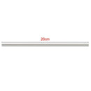 Reusable Washable Stainless Steel Metal Straight Water Drinking Straw Home Party